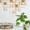 CosmoLiving by Cosmopolitan 32" Gold Iron Contemporary Wall Décor